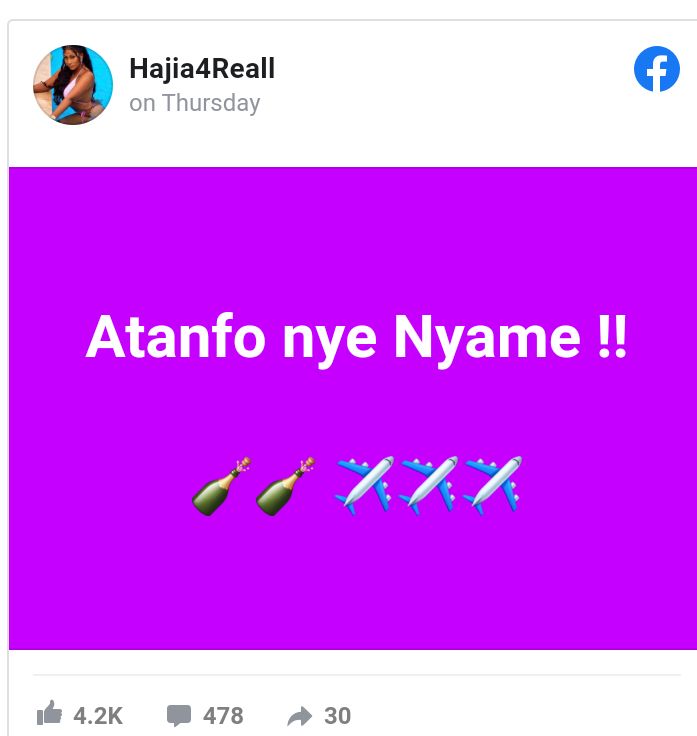 Hajia4Reall Speaks Up After Allegedly Arrested For Fraud 2 Screenshot 20221118 194743