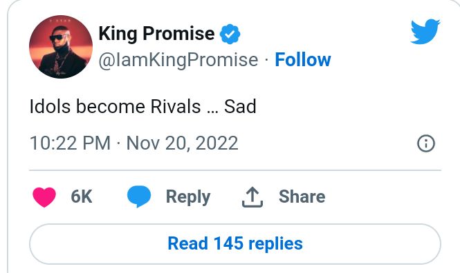 King Promise Addresses Samini's Outburst About Black Stars' Official World Cup Theme Song 2 Screenshot 20221121 141523