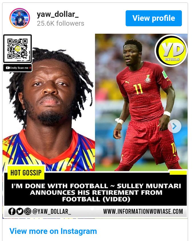 Sulley Muntari Brings His Football Career To A Close At Age 38 2 Screenshot 20221130 115739
