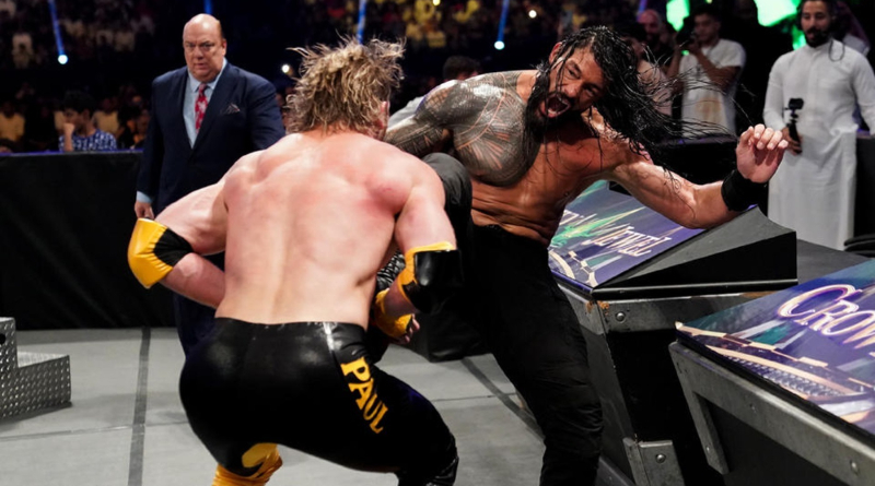 WWE Crown Jewel: See How Roman Reigns beats Logan Paul in an instant classic