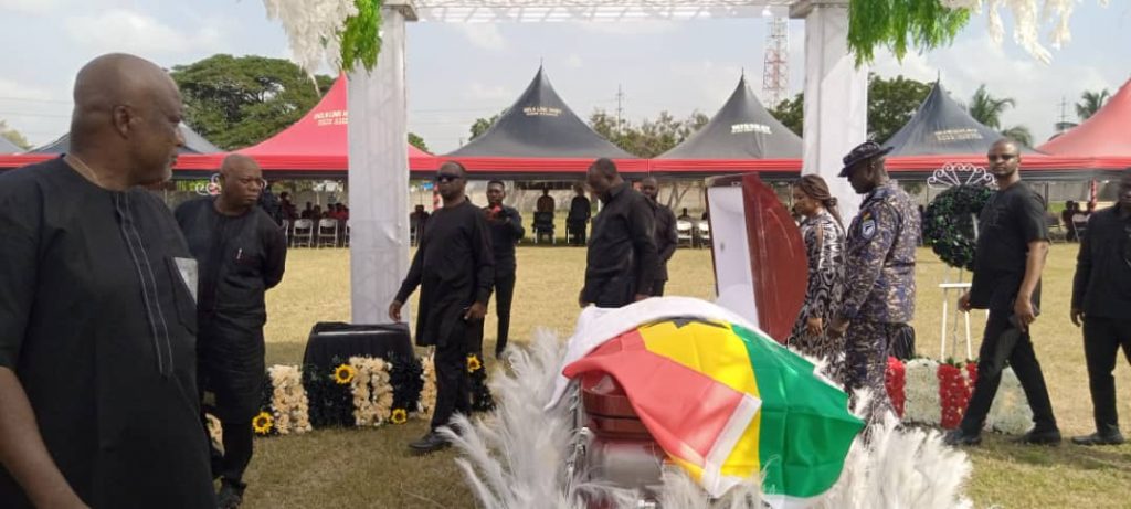 A B Crentsil Interred In Central Region With Funeral Rites 2 A B Crentsil Interred In Central Region With Funeral Rites