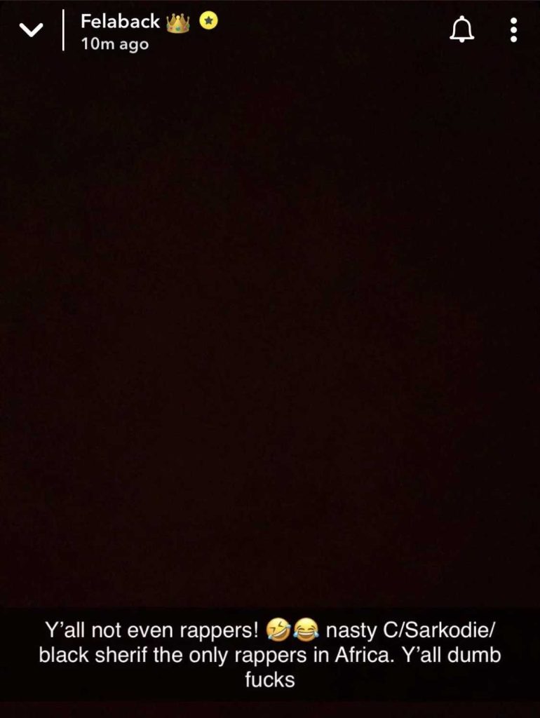 Nasty C, Sarkodie And Black Sherif Are The Only Decent Rappers In Africa - Wizkid Rages 2 1670070235894