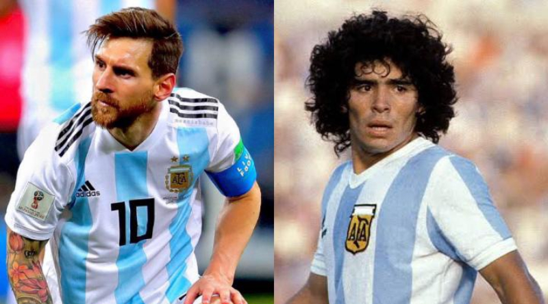 Lionel Messi vs Maradona