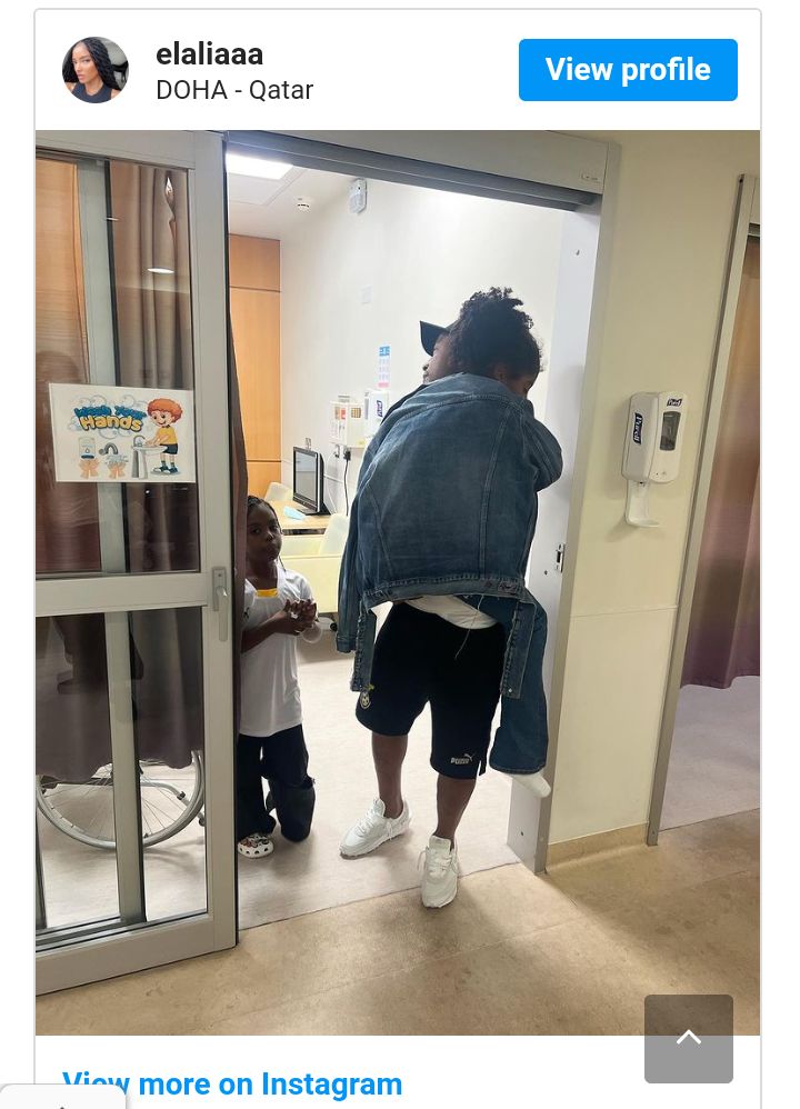 Dede Ayew Takes Daughter To Hospital After Black Stars Defeat 8 Screenshot 20221203 143235