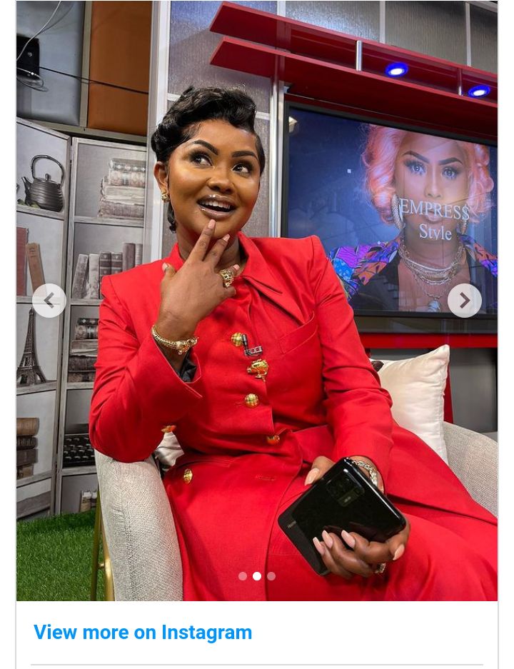 Nana Ama McBrown Presents Majestic Fashion Outfit With Adorable Make-up Style On Her Show 2 Screenshot 20221204 144042