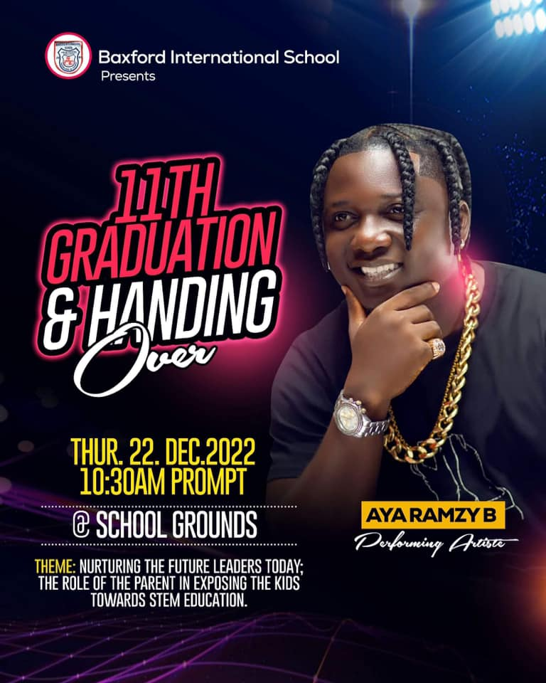Aya Ramzy B to rock on stage at the 11th Graduation Day of Baxford Int School 2 image