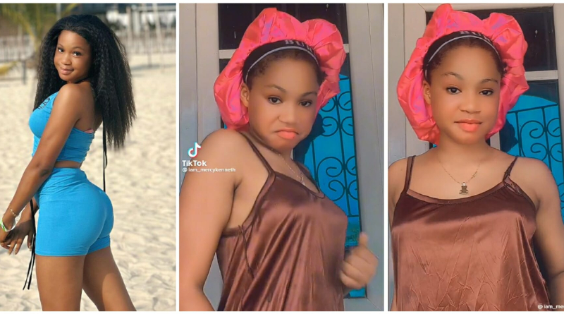13-year-old Nollywood actress, Mercy Kenneth stirs reactions over a recent video 2 Mercy Kenneth