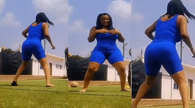Nana Ama Mcbrown flaunts her enhanced booty in tight shorts – Video 2 Nana Ama Mcbrown