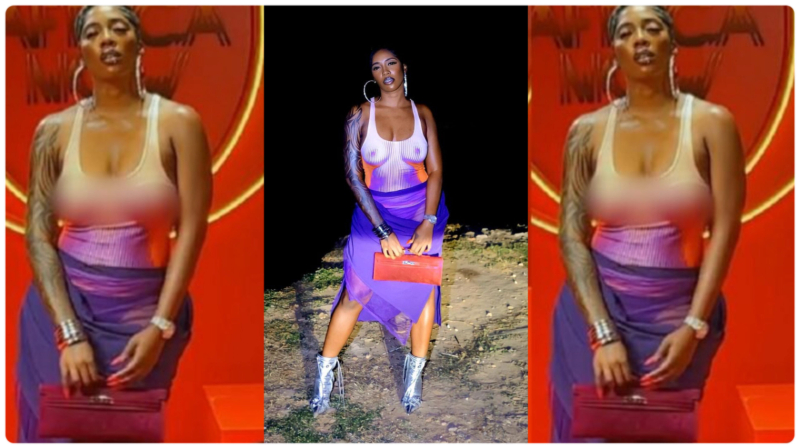 Tiwa Savage exposes her private parts in a crazy see-through outfit 2 Tiwa Savage exposes her private parts