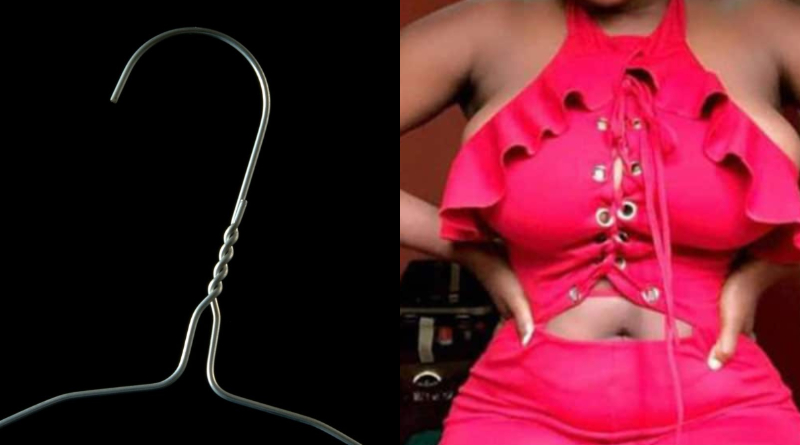 clothes hanger for abortion