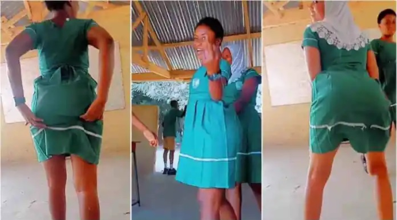 “Which Secondary School Be This?” Reactions As Students in Uniforms Shake Waists in Class in Video 2 Student
