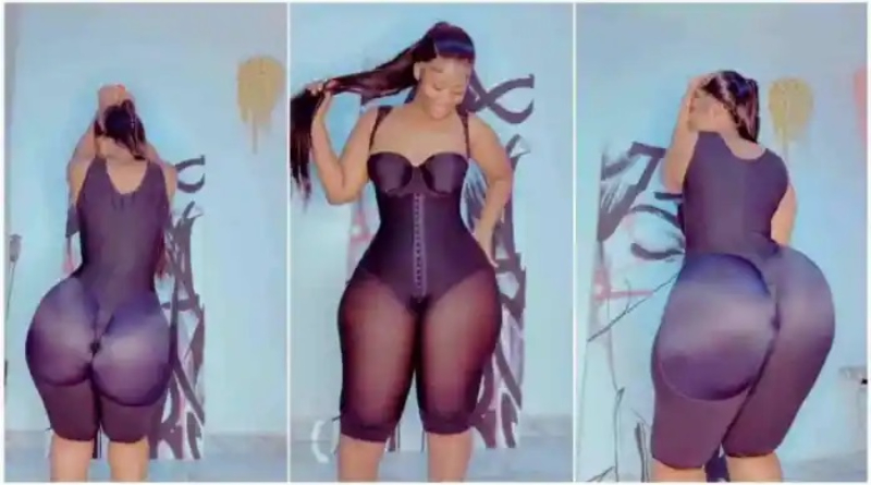 Actress Sheena Gakpe causes stir online as she whines her waist in new video 2 Sheena Gakpe