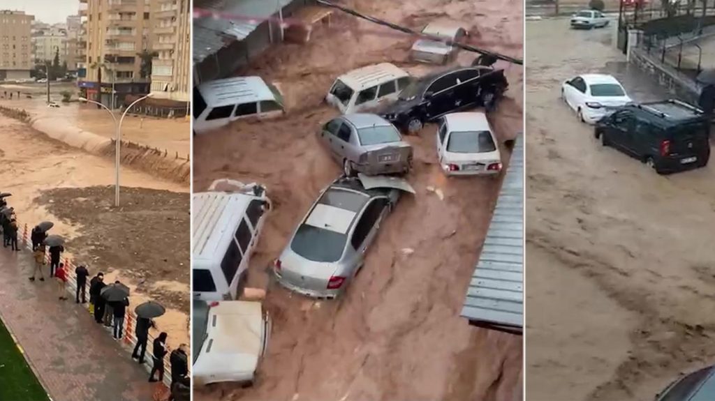 Video: Turkey Hits With Another Fresh Serious Disaster; Floods Sweep Away Many Properties 2 Turkey