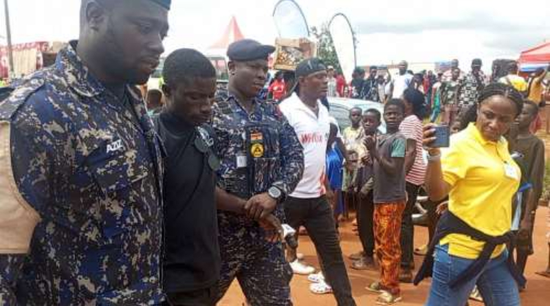 Assin North by-election: How Fake Policeman was Arrested (Video) 2 Assin North by-election: Fake policeman arrested (Video)