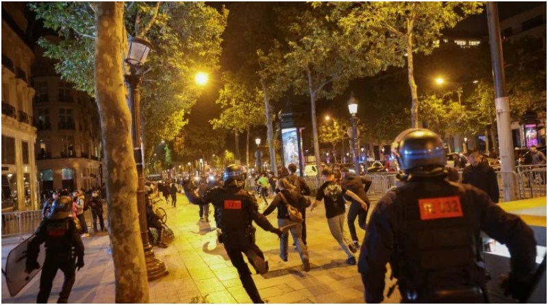 700 People Have Been Arrested In The Fifth Night Of French Riots; Mayor's Home Attacked 2 French Riots