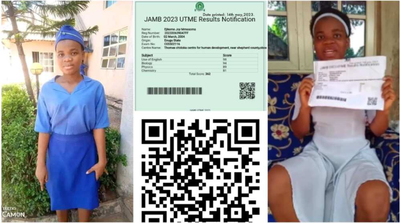 Ejikeme Joy Mmesoma: Young Man Creates QR Code, Inputs 390 Score, Shows It’s Possible to Fake Result 8 Ejikeme Joy Mmesoma