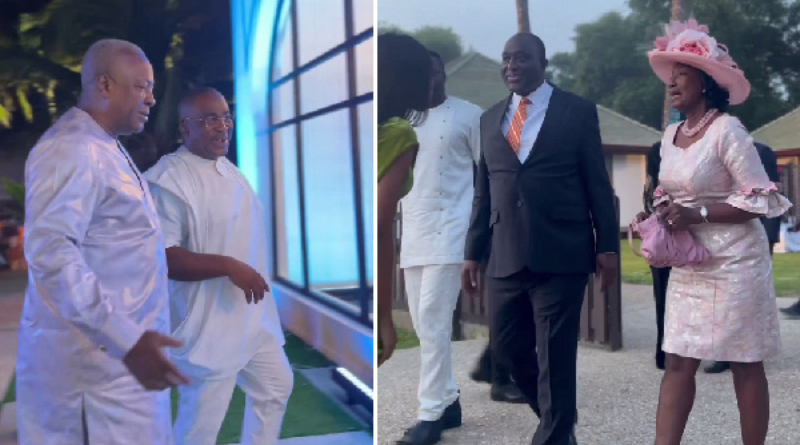 John Mahama, Alan K attend Asuma Banda’s son’s plush wedding reception 2 wedding