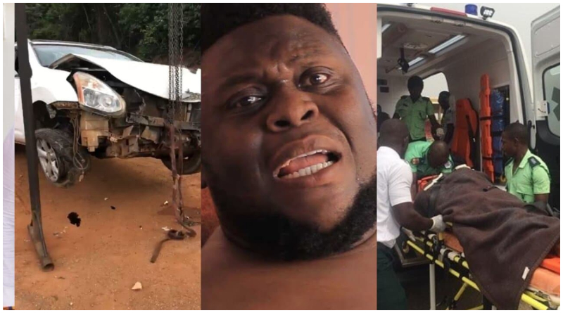 Oteele is involved in a gory accident (Video) 2 Oteele