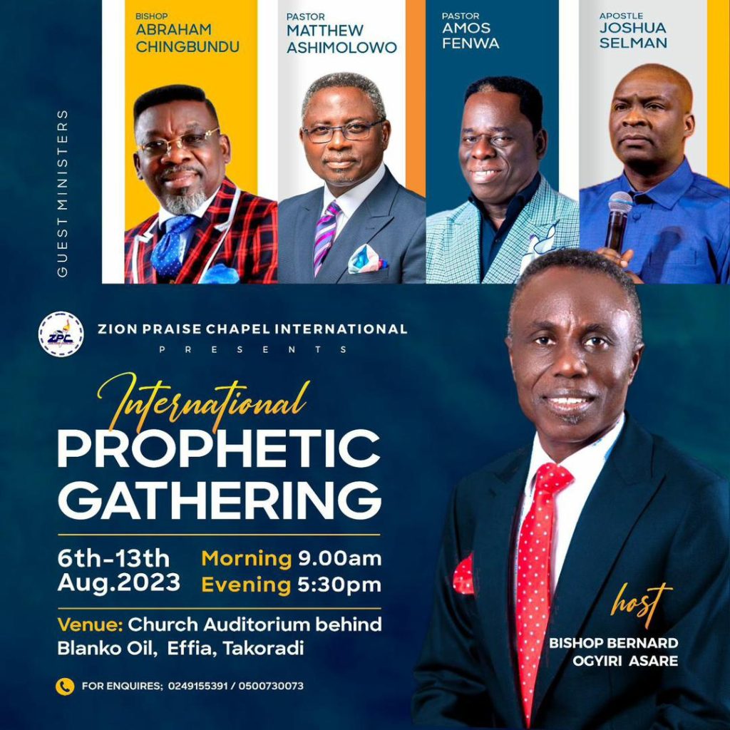 International Prophetic Gathering, IPG’23 Commences On The 6th of August. 9 International Prophetic Gathering