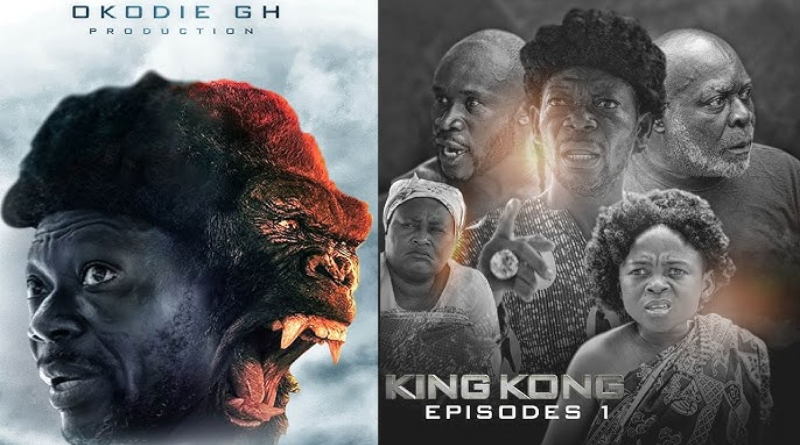 Okodie Productions features Agya Koo and Dr. Likee in ‘King Kong’ movie