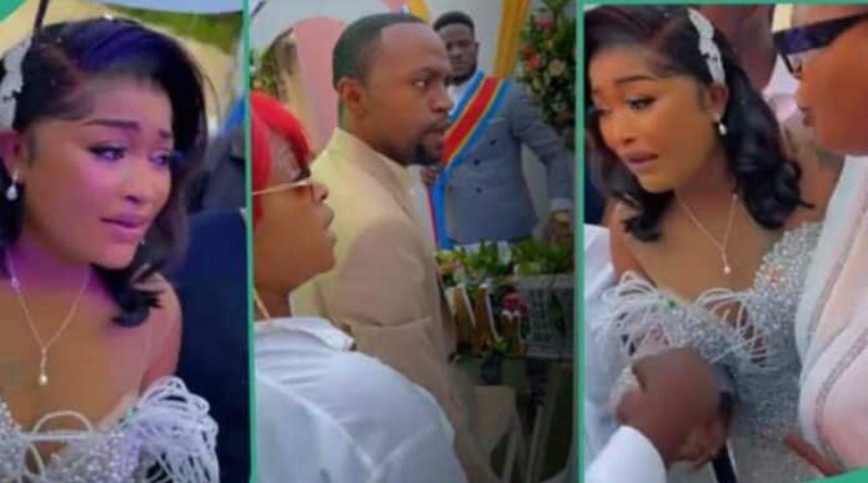 Man storms his baby mama’s wedding ceremony to scatter the event – Video 2 Video