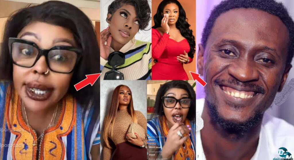 According to Afia Schwar, GHONE TV purportedly fired Serwaa Amihere and Nana Aba Anamoah. 2 According to Afia Schwar, GHONE TV purportedly fired Serwaa Amihere and Nana Aba Anamoah.
