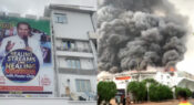 VIDEO: The Lagos Christ Embassy Headquarters Catches Fire