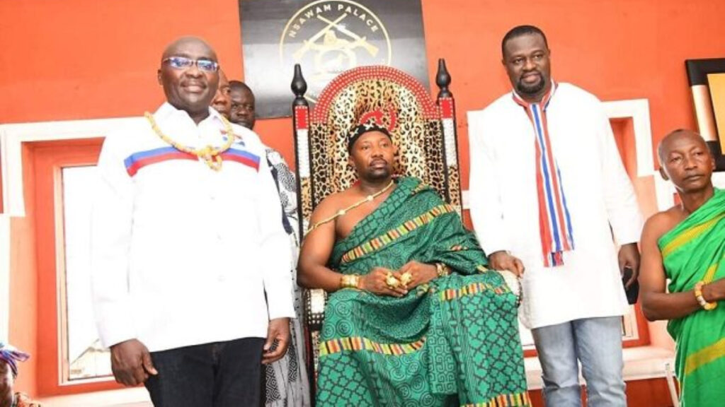 Bawumia Enstooled As “Web Chief” In Nsawam 3 Bawumia Enstooled As “Web Chief” In Nsawam