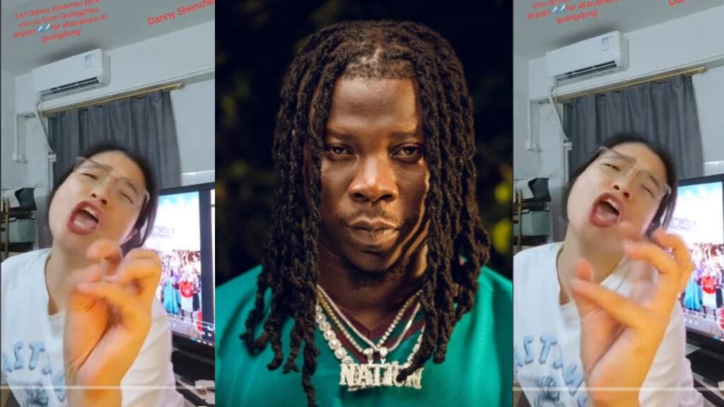 Adorable Video of Chinese Lady Vibing to Stonebwoy's 'Jejereje' Trends 2 Adorable Video of Chinese Lady Vibing to Stonebwoy's 'Jejereje' Trends