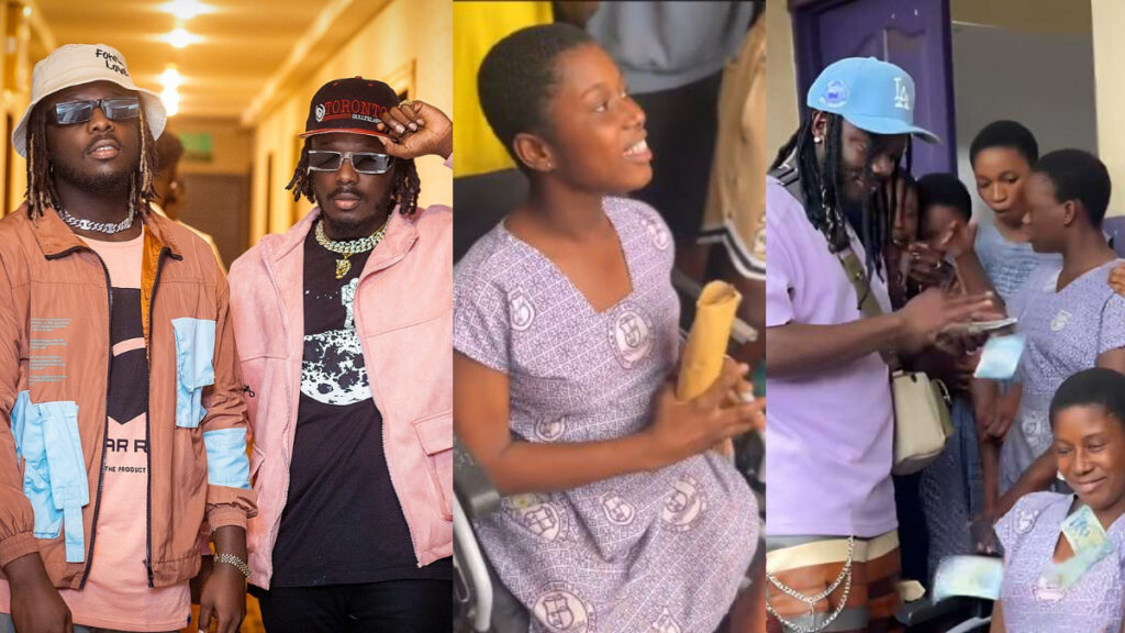 DopeNation Surprises SHS Girl Who Went Viral For Impressive Zormizor Dance Challenge 2 DopeNation Surprises SHS Girl Who Went Viral For Impressive Zormizor Dance Challenge
