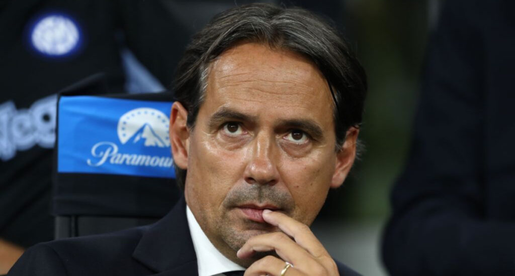 Inzaghi laments Inter's missed chances after drawing with Man City