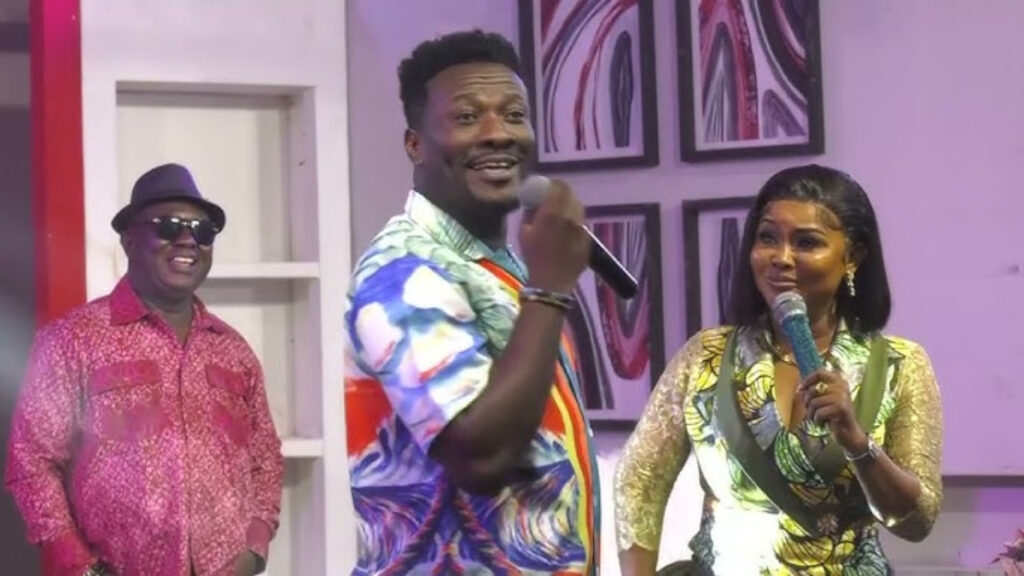 Nana Ama Brown Excites As Asamoah Gyan Sings His Favourite Gospel Song