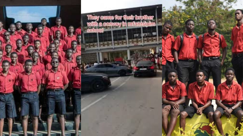 Convoy Escort for Mfantsipim Graduate Goes Viral: Watch the Stunning Video 2 Convoy Escort for Mfantsipim Graduate Goes Viral: Watch the Stunning Video