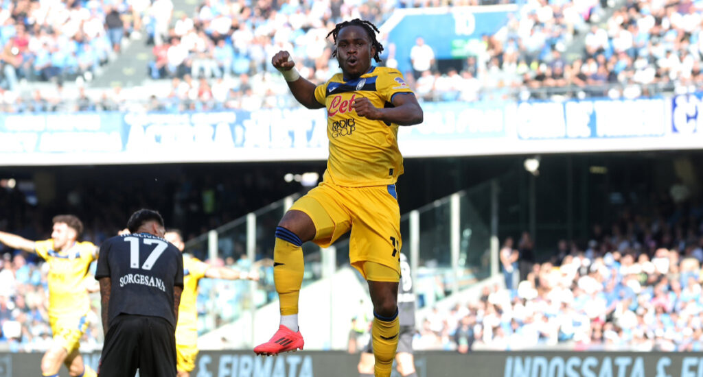 Ademola Lookman scores to stun Napoli 2 Ademola Lookman scores to stun Napoli