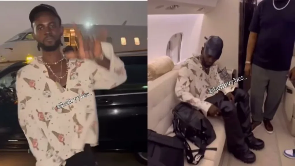 VIDEO: Black Sherif Flies In A Private Jet 2 Black Sherif Flies In A Private Jet