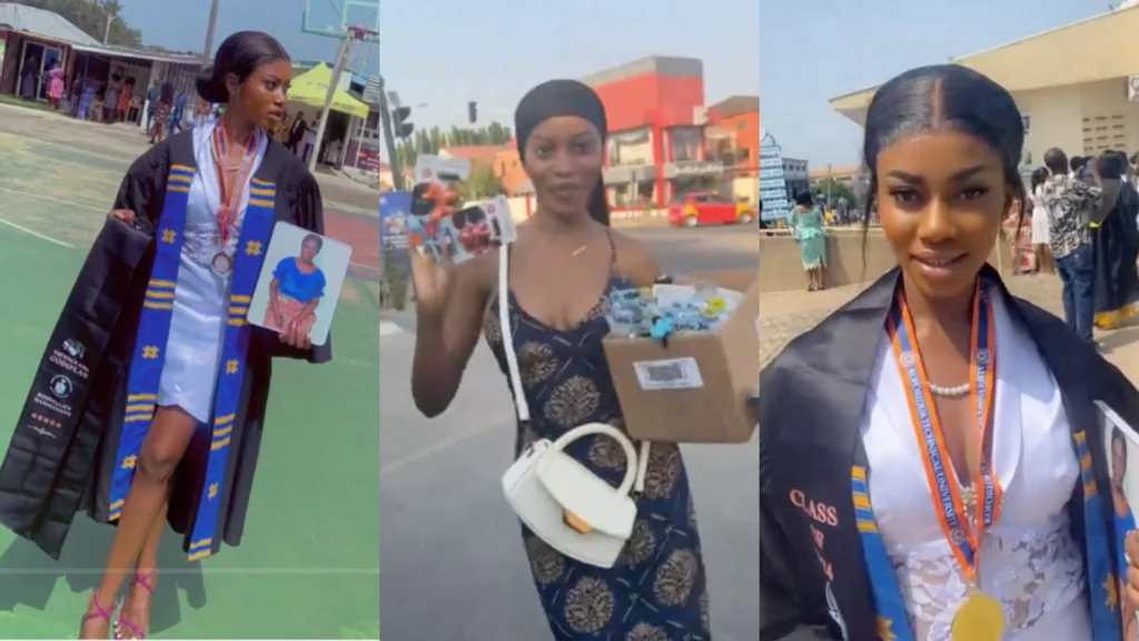 Graduate Starts Hustling Minutes After Her University Graduation 2 Graduate Starts Hustling Minutes After Her University Graduation