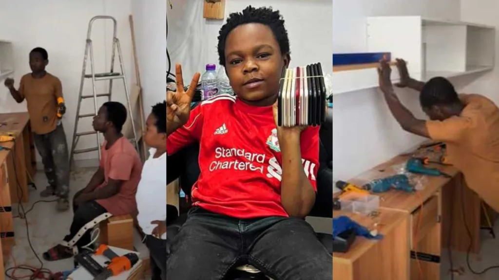 Phone Repairer Kwame Lighter Sets Up New Shop 2 Phone Repairer Kwame Lighter Sets Up New Shop