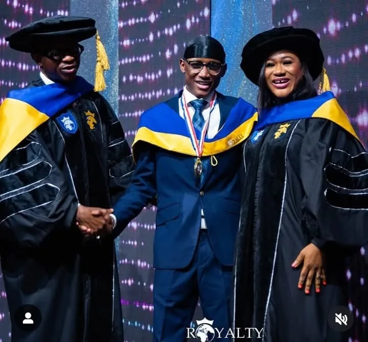 2Baba’s Son Tops Class at Royalty Bible School