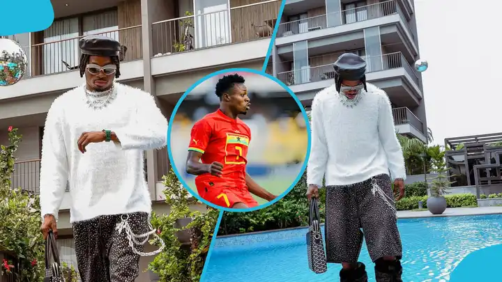 Black Stars' Jerry Afriyie Rocks GHS 40k Outfit in Viral Fashion Moment 5 Black Stars Jerry Afriyie Rocks GHS 40k Outfit in Viral Fashion Moment 1