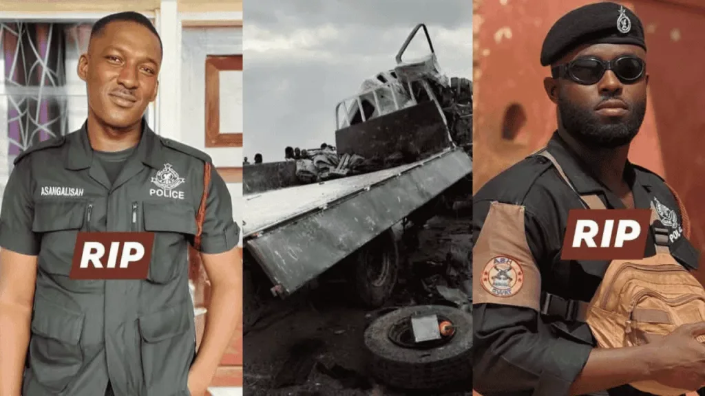 "Driver Tried to Overtake on a Hill" – Details Emerge from Fatal Adanwomase Bullion Cr@sh 5 Ghanaian Police Officers
