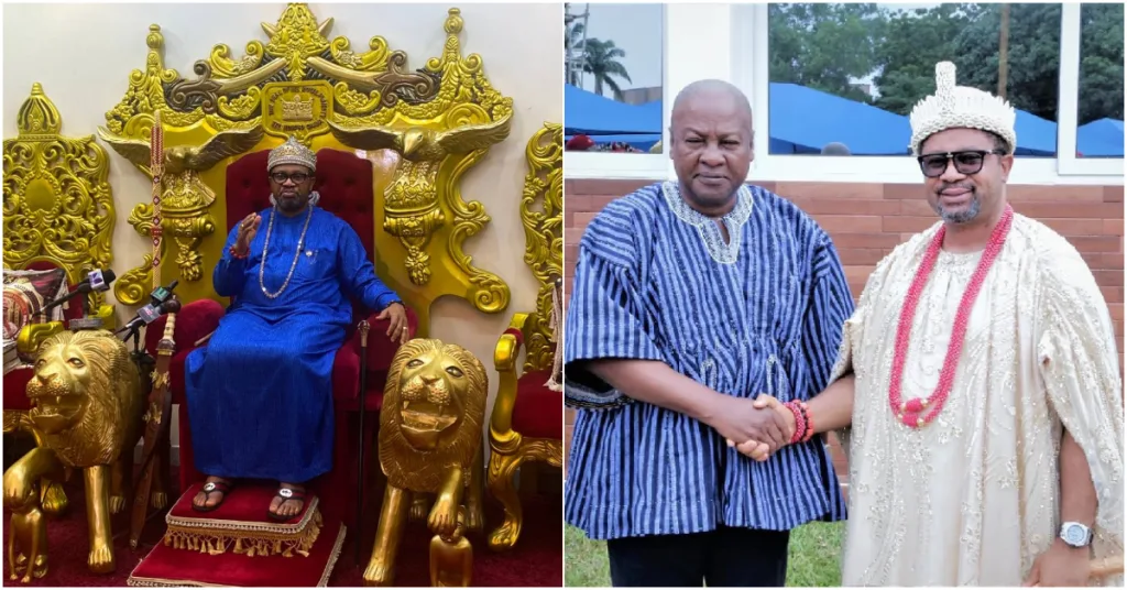 Igbo King in Ghana warmly congratulates President-elect Mahama. 5 Igbo King in Ghana warmly congratulates President-elect Mahama.