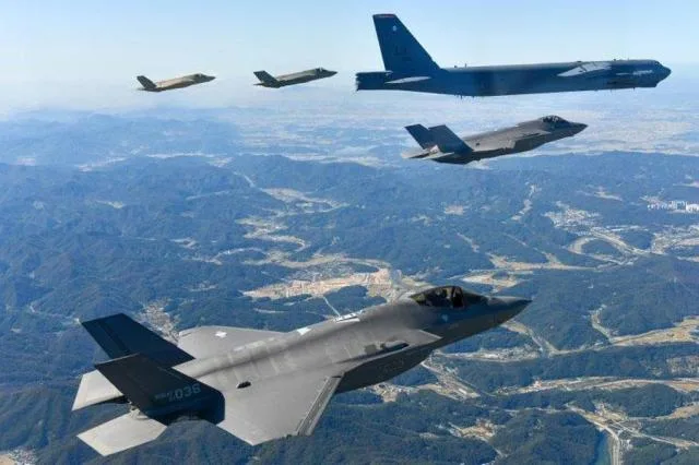 South Korea, Japan, and US Hold Air Exercise as Defense Chiefs Convene 3 South Korea, Japan, and US Hold Air Exercise as Defense Chiefs Convene