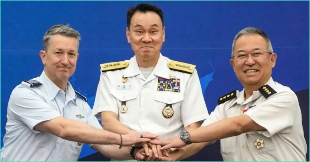 South Korea, Japan, and US Hold Air Exercise as Defense Chiefs Convene 2 South Korea, Japan, and US Hold Air Exercise as Defense Chiefs Convene